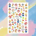 Disney Cartoon Art Deco Decal Nail Slider Lilo Stitch Tigger Mickey Mouse Nail Sticker DIY Nail Art Ornament Stickers. 