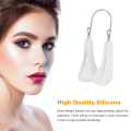 1 Pc Soft Magic Silicone Nose Shaper Lifting Clip Nose Bridge Shaping Corrector Nose Up Slimming Massager Beauty Tools Clear. 