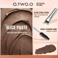O.TWO.O Eyebrow Pomade Brow Gel Wax 2 IN 1 Waterproof Long Lasting Creamy Texture Eye Brow Tint Enhancers Cosmetics Makeup. 