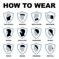 Makeup Gallery Biker Hood joker Face Mask Motorcycle Ski Balaclava Helmet The Joker. 