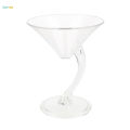 Food Grade Martini Goblet Cocktail Glass for Party 190ml. 