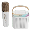 Audionic Boom Box 101 Speaker Bluetooth supported 4 different Voices RGB Lights with Mic. 