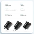 48W USB Charger 4Port Type C Quick Charge QC 3.0 For Samsung Xiaomi mi10 Huawei Charger adapter For Smartphones PD Fast Charging. 