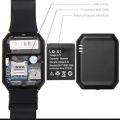 Sports Bluetooth Smart Watch Camera Lens Memory Card Supported Bluetooth Calling Support 280 mAh polymer battery Micro USB cable TPU Band. 