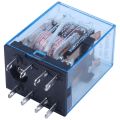 220/240V AC C DPDT Relay MY2NJ 8 Pin w Socket Base. 