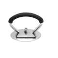 Silicone stainless steel universal glass kitchenware accessory handle, frying pan anti scalding pot lid top bead. 