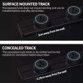High Power Track Socket,Wall power rail socket,built-in socket on countertop,kitchen aluminum expansion socket 40cm 50cm. 
