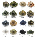 Summer Outdoor Sun Hat Men Uv Protection Bucket Hat for Hiking Camping Beach Safari Round Cap  Boonie Hat Sun Cap Jungle Hiking Fishing. 