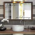 4 Pieces Quote Mirror Decals Set Hello Beautiful Decal Hello Gorgeous Mirror Sticker You Look Amazing Mirror Decals Door Greeting Vinyl Stickers for Mirror Bathroom Home Decor (Black). 