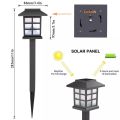 Waterproof Outdoor Solar LED Lawn Pathway Landscape Light Garden Path Underground Street Ground Plug Lamp Decor. 