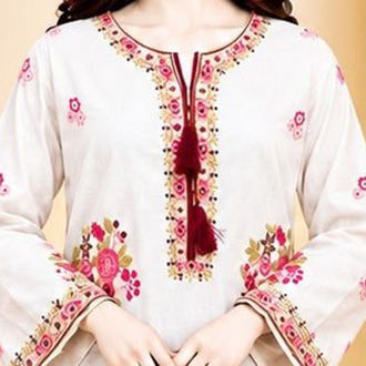 Bin%20Najeeb%20Women%E2%80%99s%20Embroidered%202%20Piece%20Suit%20%E2%80%93%20White%20&%20Maroon%20-%20Image%202