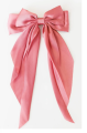 Butterfly Bow Clip Satin Elegant with free git scrunhy. 