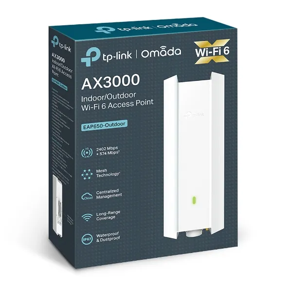 TP-Link%20Wi-Fi%206%20Access%20Point%20EAP650-Outdoor%20AX3000%20Indoor/Outdoor%20WiFi%206%20Access%20Point%20-%2018%20Months%20Brand%20Warranty%20-%20Image%203