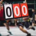 Scorekeeper Portable Table Top Scoreboard for Volleyball Competition Tennis. 