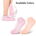 1 Pair Silicone Exfoliating Socks & Gloves Anti Slip Foot & Hand Spa Mask Hands Protective Gloves Prevents Dryness for Feet/Hand Care. 