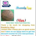 1 kg Birds feed / Birds food Seed Mix for birds  for budgies cocktail cockatoo Alexandrine parakeet, RAW, Pahari Totta Larges Parrots, Suitable for African Grey Parrot, Macaw, lovebirds, Australian parrots, raw, ringneck and similar birds. 