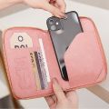 Voyager Series – RFID Protected Passport Cover Holder & Travel Wallet | Premium Leather Passport & Card Wallet for Men & Women. 