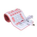 Portable Silent Foldable Silicone Keyboard Usb Flexible Soft Waterproof Roll Up Keyboard For Pc Laptop Computer Accessories. 