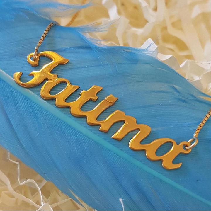 Customize Name Necklace, Ayesha name locket, Custom Name Locket, For Girls & Boys (PERFECT GIFT TO SEND YOUR WIFE , FIANCE, HUSBAND, FATHER , OR ANY ONE)