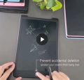 LCD Writing Tablet For Kids Digital Drawing pad & Learning Toy_Erasable Double Board Educational Gift with Multi Color Display. 