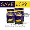 Pack Of 2 Shah Jee Golden Leaf Kenya Tea  (1000g). 