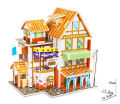 Kids 3D Stereo Puzzle Cartoon House Castle Building Model DIY Handmade Early Learning Educational Toys Gift for Children. 