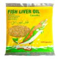 Fish Liver Oil 500 Capsule For Human Fresh Canned Fish. 