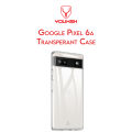 YOUKSH Google Pixel 6a Transparent Cover - Google Pixel 6a Transparent Jelly Back Cover - Google Pixel 6a Soft Shock Proof Transparent Back Pouch - Google Pixel 6a Crystal Clear Cover - Google Pixel 6a Silicone Cover.. 