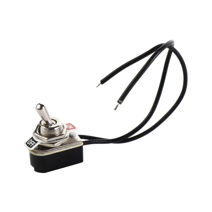 AC 250V 6A Two Gears Prewired Standard With Wire Cable KNS- SPST ...