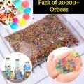 Pack of 20000 Colorful Water Beads Orbeez Water Expanding Jel Balls Hydrogen Balls Growing. 