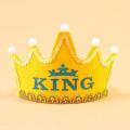 Happy Birthday KING LED Crown for Boys. 