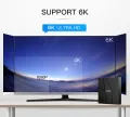 T95H | 4GB-64GB | Android 13 | 6K Resolution | Android TV Box. 
