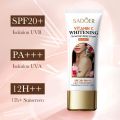 SADOER Vitamin C Whitening Moisturizing Body Cream and Sunscreen SPF 20+ PA +++  For Girls & Women 100g SD50004. 