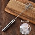 Stainless Steel whisk | wisk Semi-Automatic egg beater, whisks for cooking Hand Push Rotary small whisk whisker Blender, Hand Push Mixer whisks, Hand Push Rotary Whisk Blender. 