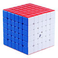6x6 6 Rubiks Cube Sticker less High Speed Extra Smooth Puzzle. 