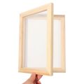 Multi-size Natural Paper Making Mould Frame DIY Papermaking Wooden Mesh Mold Learning Paper Making Screen Wood Handcrafts Tool. 