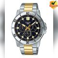 Original Casio - MTP-VD300SG-1EUDF - Stainless Steel Wrist Watch for Men. 
