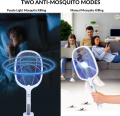 Rechargeable Mosquito Killer Racket – Electric Fly Swatter with USB Charging, Effective Insect Zapper for Home and Outdoors. 