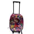Kids School Trolley Bag for 3D Children's Trolley Backpack with Wheel for Pre-Nursery. 