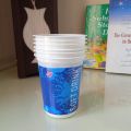 Pack of 50 Disposable Printed Plastic glass/Cup (250 ml/8.4oz). 
