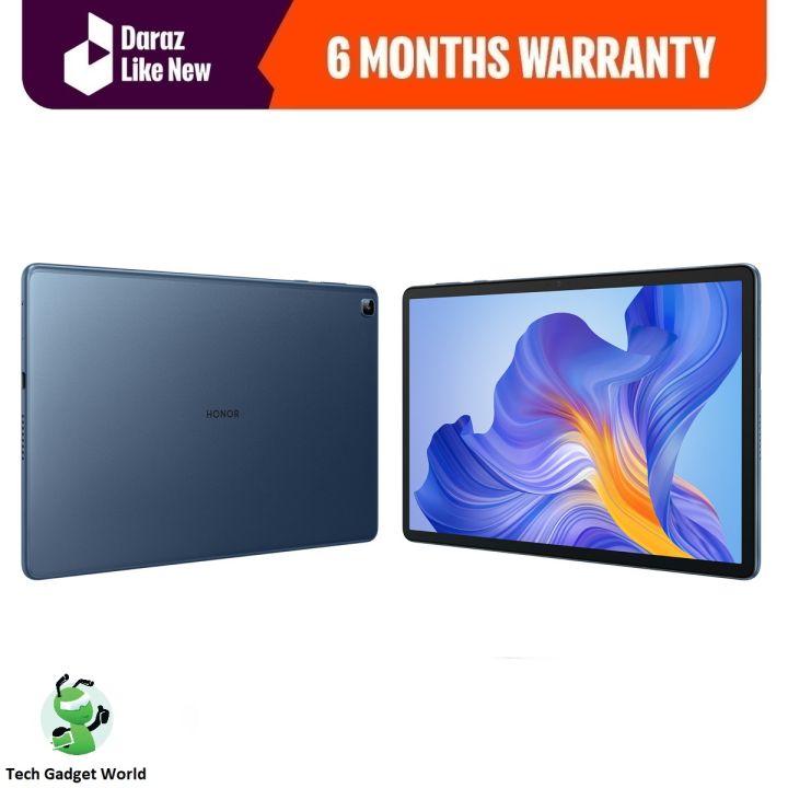 Honor Pad X8 – 10.1" HD Display, 4GB RAM, 64GB Storage, Octa-Core Processor, 5MP Rear & 2MP Front Cameras, 5100mAh Battery, Multi-Color - Daraz Like New Tablets