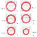 1pc Speaker Foam Rings Repair 4/5/6.5/8/10/12inch Suspension Surround Folding Ring Full Range Woofer Speaker Replacement. 