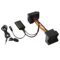 For OPEL CD30 Mp3 CDC40 CD70 DVD90 HeadUnit Install Full Harness Plug Microphone Handsfree Bluetooth 5.0 AUX Adapter. 