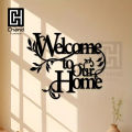 Chand Furniture Brand Home Decor Welcome To Our Home Wall Sign & Wooden 6 Birds wall art & Flower Vase & Butterflys & More Wooden Arts | wall decore | wall decoration items I Decorating Items I Decorating Items For Home I Decoration Pieces. 