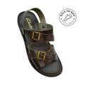 Clarks Leather Comfort Convertible Sandal Slipper. 