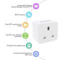 WiFi Smart Plug, JOMARTO Smart Socket Compatible with Google Home and IFTTT, Mini Smart Plug Outlet Remote Controlled with Timer Function by iOS/Android Device, No Hub Required 2 Pack. 