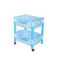 Multipurpose Vegetable Rack Kitchen Home Storage Portable Rack 2 or 3 Layer With Wheels Good Quality Plastic storage and kitchen organization. 