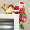 Christmas Door Decoration Seamless Santa Clause Frame Trinkets. 