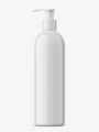 White Empty Plastic Pump Bottles 250ml (Pack of 2) Travel Size Lotion Pump Bottle for Oil / Hair Oil Empty Bottle Pump 250ml / Pump Bottles for Shampoo, Hand Wash, and Beauty Care etc.. 
