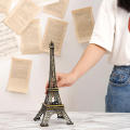 Mini Paris Tower Home Furnishing Decoration European Pendulum Creative Nordic Metal And Iron Crafts Home Decoration. 